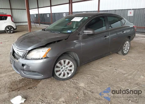 2015 Nissan Sentra Sv from USA, damaged, VIN 3N1AB7AP5FY345819